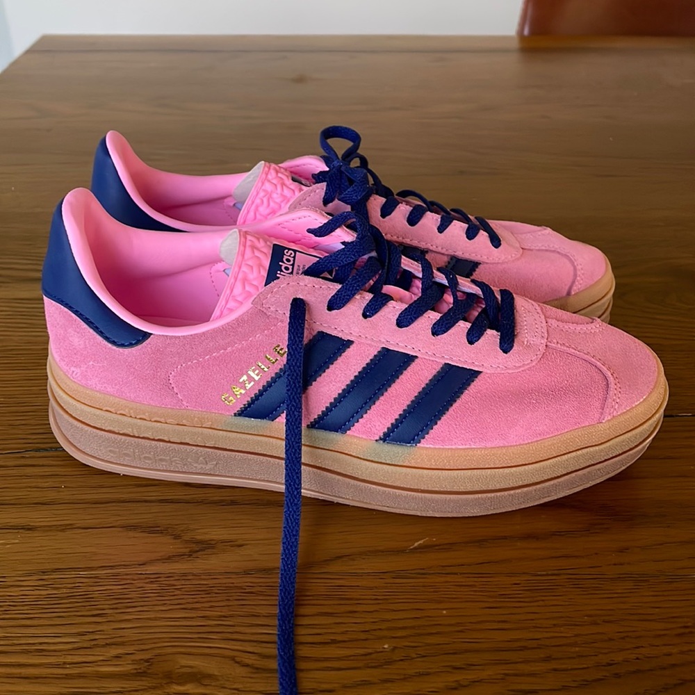 Pink Adidas Gazelle